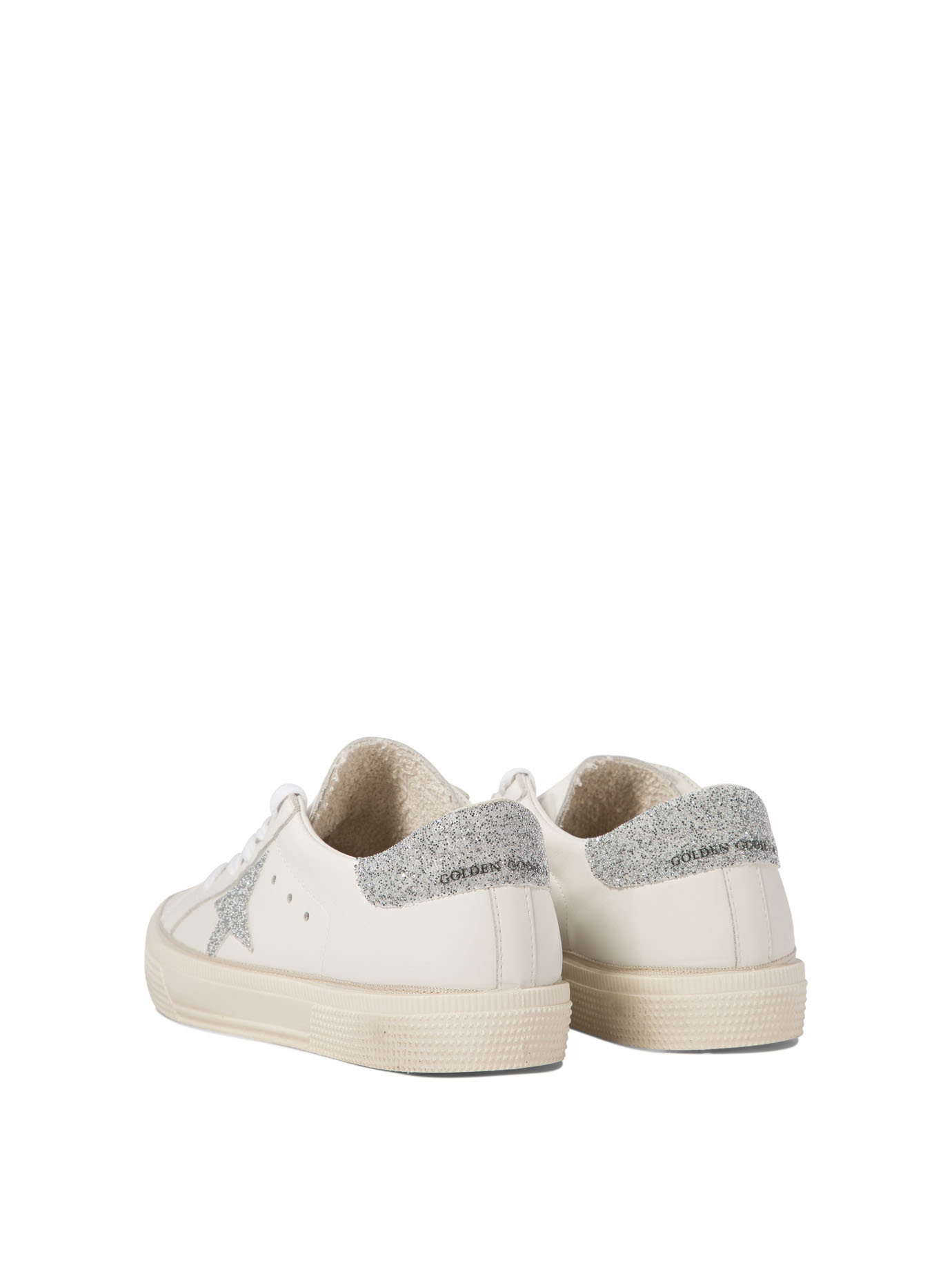 GOLDEN GOOSE KIDS White May sneakers